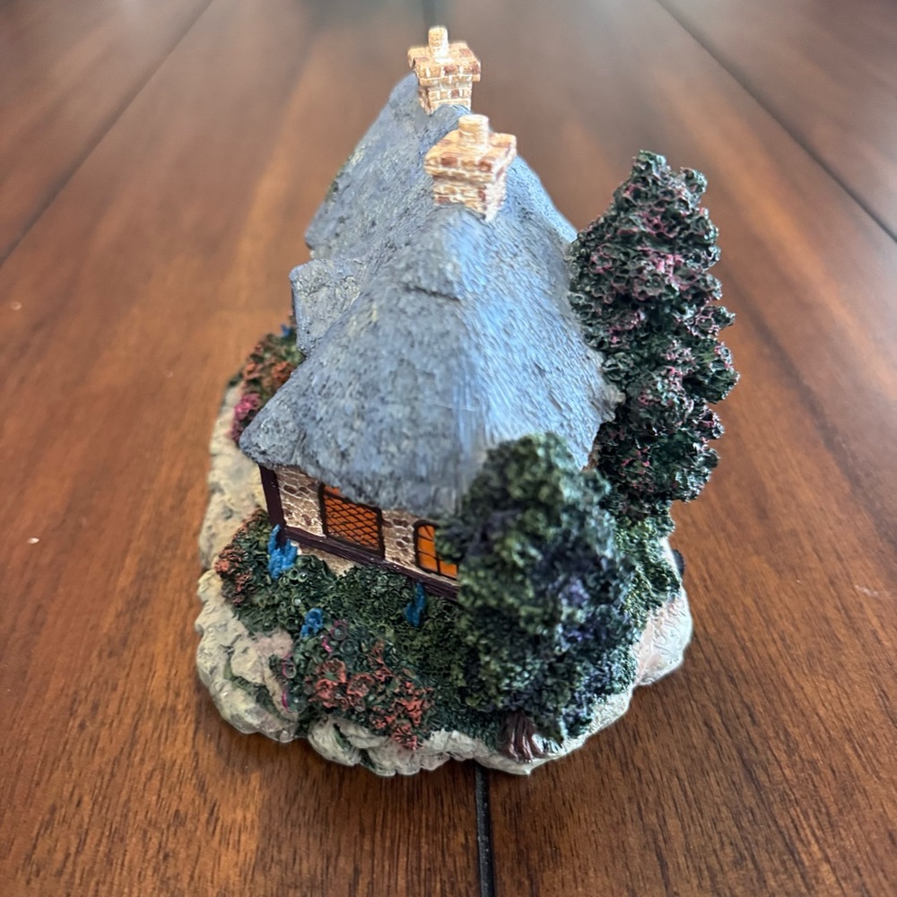 Thomas Kinkade Vintage Cottage Lighted Building Cottagecore Nostalgia - Picture 4 of 9